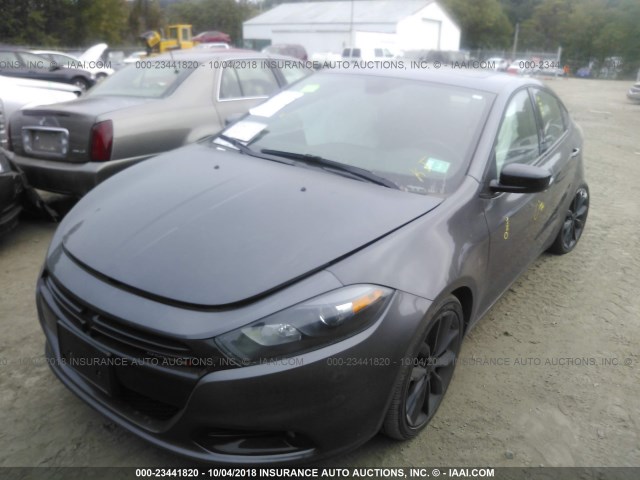 1C3CDFFA3GD819578 - 2016 DODGE DART SXT SPORT GRAY photo 2