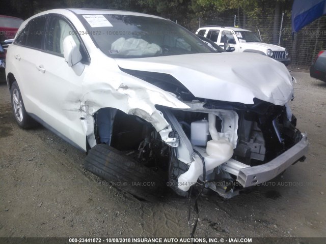 5J8TB3H50EL003853 - 2014 ACURA RDX TECHNOLOGY WHITE photo 6