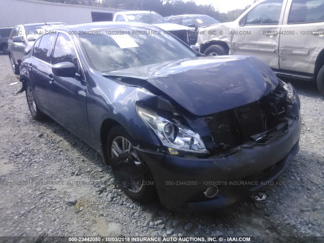 JN1CV6AP3AM401021 - 2010 INFINITI G37 SPORT GRAY photo 1