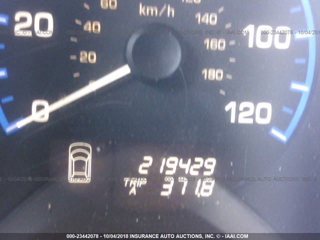 5J6YH18378L005636 - 2008 HONDA ELEMENT LX ORANGE photo 7