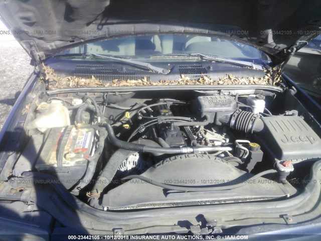 1J4GW48S54C415971 - 2004 JEEP GRAND CHEROKEE LAREDO/COLUMBIA/FREEDOM 蓝色 照片 10