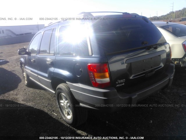 1J4GW48S54C415971 - 2004 JEEP GRAND CHEROKEE LAREDO/COLUMBIA/FREEDOM 蓝色 照片 3