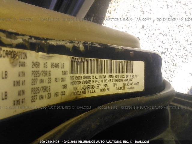 1J4GW48S54C415971 - 2004 JEEP GRAND CHEROKEE LAREDO/COLUMBIA/FREEDOM 蓝色 照片 9