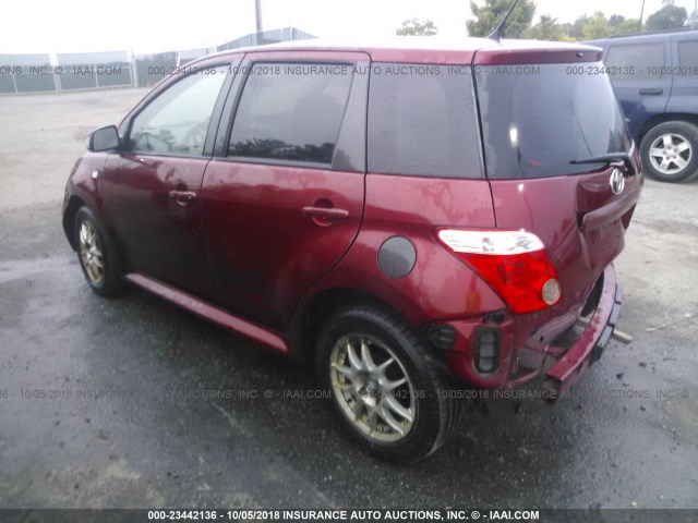 JTKKT624265010665 - 2006 TOYOTA SCION XA წითელი ფოტო 3