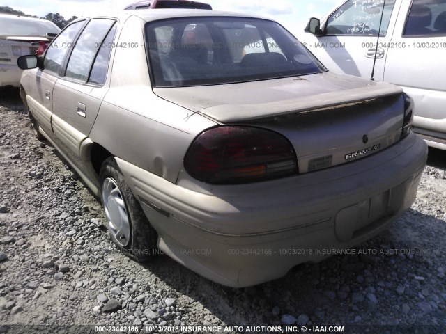 1G2NE52T1TC771022 - 1996 PONTIAC GRAND AM SE GOLD photo 3