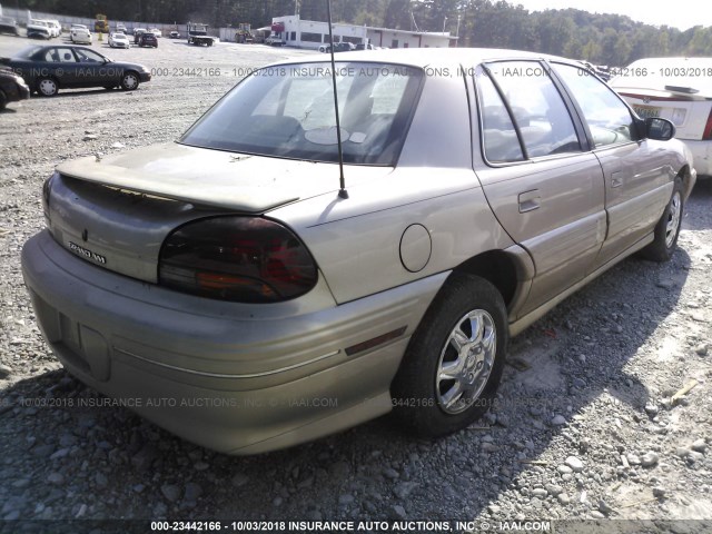 1G2NE52T1TC771022 - 1996 PONTIAC GRAND AM SE GOLD photo 4