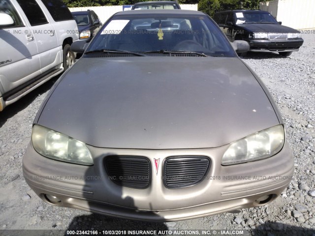 1G2NE52T1TC771022 - 1996 PONTIAC GRAND AM SE GOLD photo 6