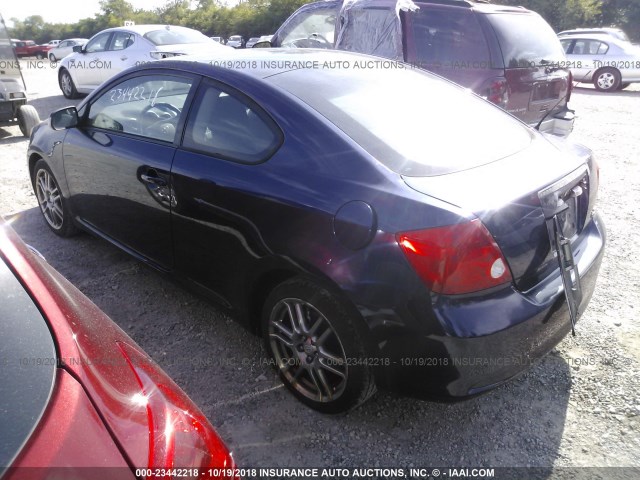 JTKDE177160109631 - 2006 TOYOTA SCION TC 蓝色 照片 3