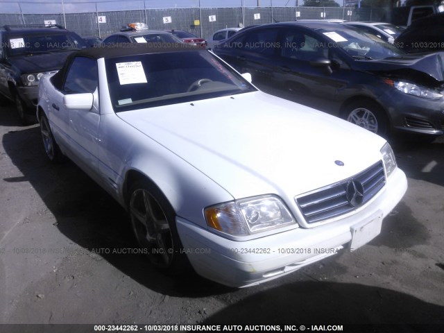 WDBFA67F6WF165494 - 1998 MERCEDES-BENZ SL 500 WHITE photo 1