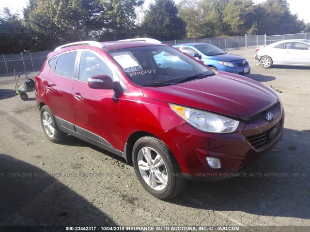 KM8JU3AC0DU567452 - 2013 HYUNDAI TUCSON GLS/LIMITED 红色 照片 1