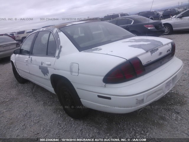 2G1WL52M1V9144130 - 1997 CHEVROLET LUMINA LS WHITE photo 3