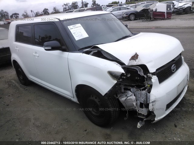 JTLKE50E681058790 - 2008 TOYOTA SCION XB Blanco foto 1