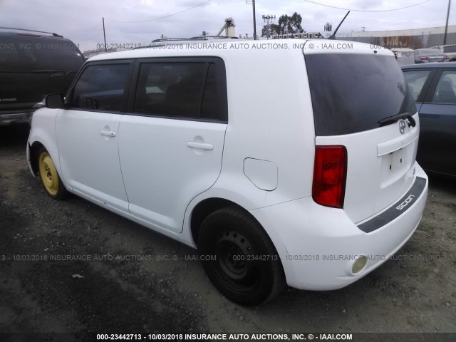 JTLKE50E681058790 - 2008 TOYOTA SCION XB Blanco foto 3