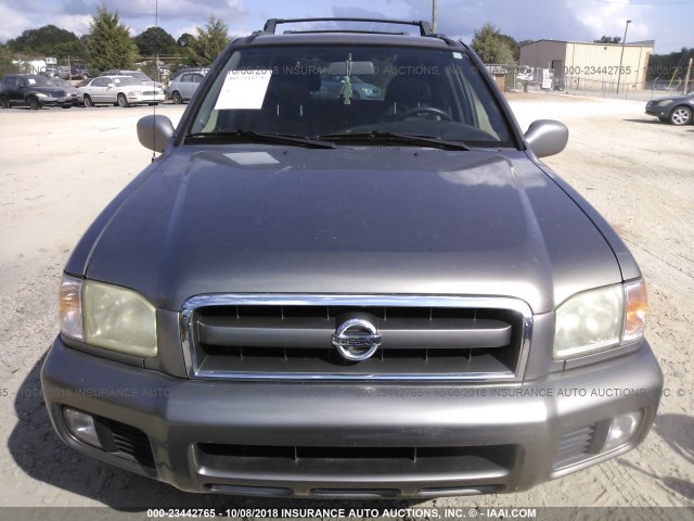 JN8DR09X43W701458 - 2003 NISSAN PATHFINDER LE/SE GOLD photo 6