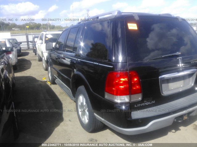 5LMEU78H43ZJ38937 - 2003 LINCOLN AVIATOR BLACK photo 6