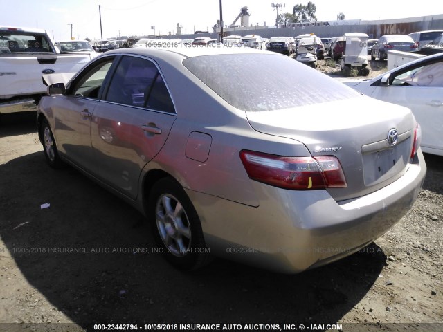 4T1BE46K17U664249 - 2007 TOYOTA CAMRY NEW GENERAT CE/LE/XLE/SE GOLD photo 3