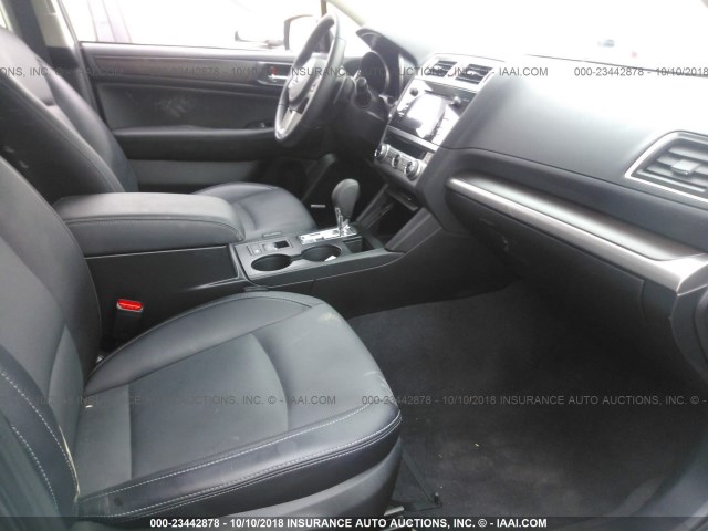 4S3BNAK67H3067366 - 2017 SUBARU LEGACY 2.5I LIMITED GRAY photo 5