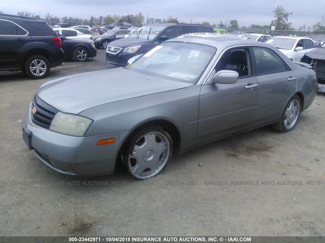 JNKAY41E13M001782 - 2003 INFINITI M45 GRAY photo 2