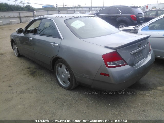 JNKAY41E13M001782 - 2003 INFINITI M45 GRAY photo 3