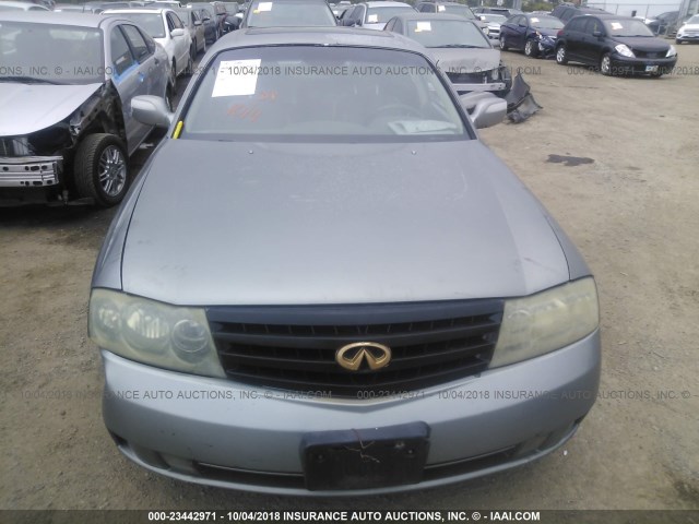 JNKAY41E13M001782 - 2003 INFINITI M45 GRAY photo 6