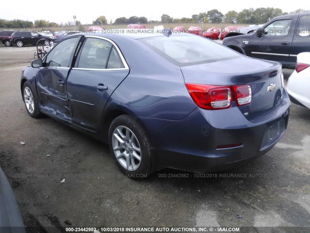 1G11C5SL0EF221076 - 2014 CHEVROLET MALIBU 1LT BLUE photo 3