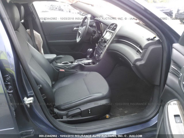 1G11C5SL0EF221076 - 2014 CHEVROLET MALIBU 1LT BLUE photo 5