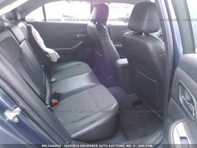 1G11C5SL0EF221076 - 2014 CHEVROLET MALIBU 1LT BLUE photo 8