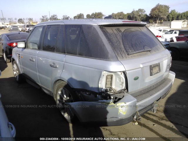 SALSF25486A959849 - 2006 LAND ROVER RANGE ROVER SPORT HSE Light Blue photo 3