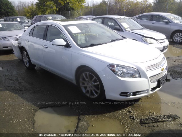 1G1ZE5EU6CF376147 - 2012 CHEVROLET MALIBU LTZ 白色 照片 1