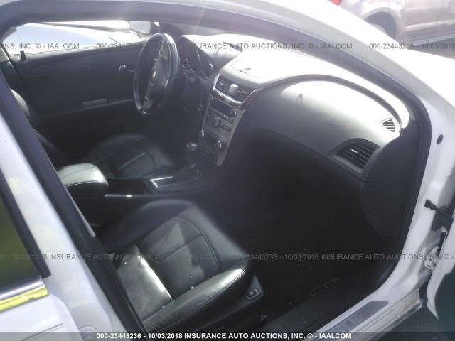1G1ZE5EU6CF376147 - 2012 CHEVROLET MALIBU LTZ 白色 照片 5