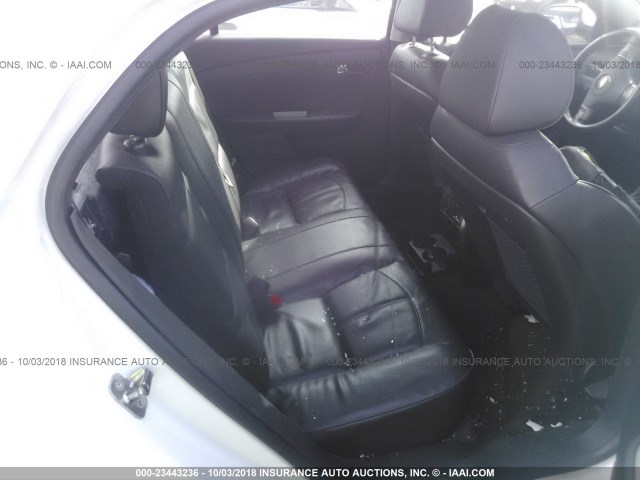 1G1ZE5EU6CF376147 - 2012 CHEVROLET MALIBU LTZ 白色 照片 8