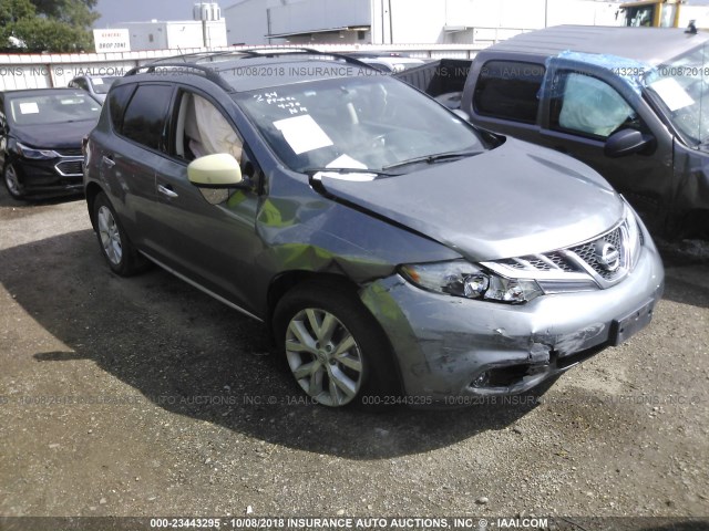 JN8AZ1MU7EW413815 - 2014 NISSAN Murano S/SL/SV/LE GRAY photo 1