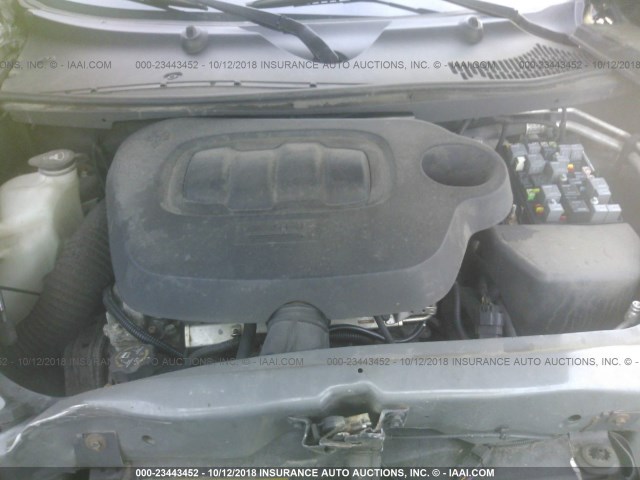 3GNCA13B69S589341 - 2009 CHEVROLET HHR LS Gris foto 10