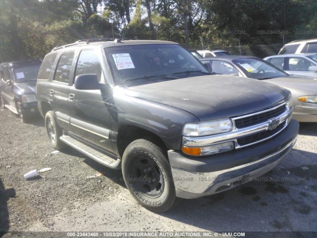 1GNEC13Z54R148649 - 2004 CHEVROLET TAHOE C1500 BLACK photo 1