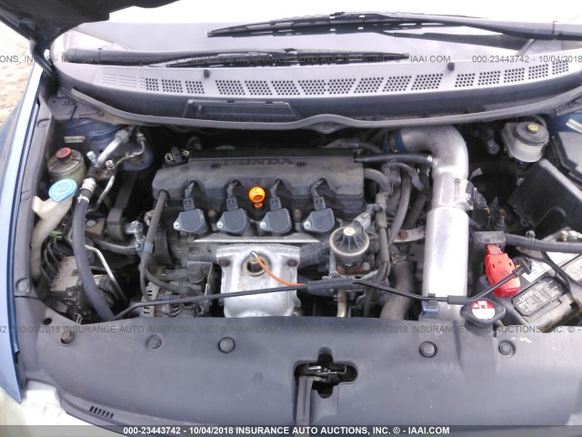19XFA16999E004006 - 2009 HONDA CIVIC EXL 蓝色 照片 10
