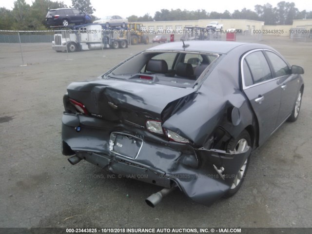 1G1ZK577684183533 - 2008 CHEVROLET MALIBU LTZ 灰色 照片 6