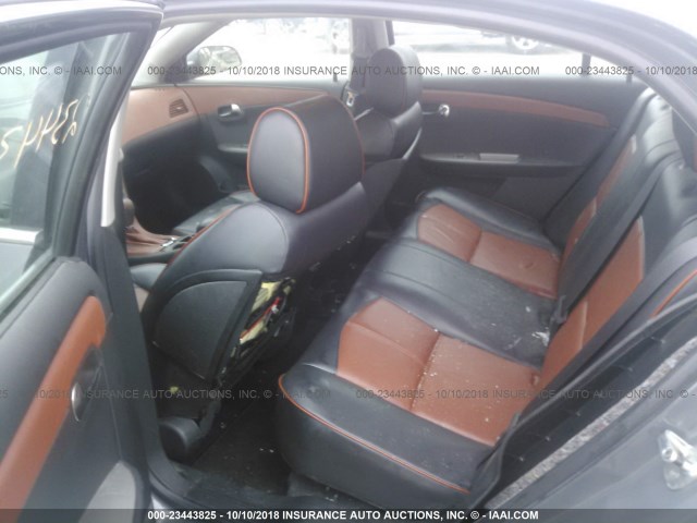 1G1ZK577684183533 - 2008 CHEVROLET MALIBU LTZ 灰色 照片 8