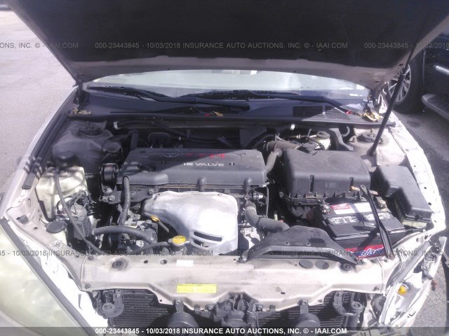 4T1BE32K56U732826 - 2006 TOYOTA CAMRY LE/XLE/SE GOLD photo 10