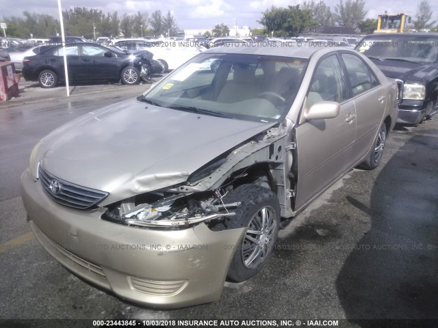 4T1BE32K56U732826 - 2006 TOYOTA CAMRY LE/XLE/SE GOLD photo 2