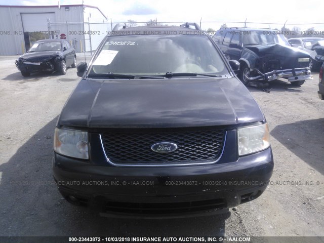 1FMDK06155GA39639 - 2005 FORD FREESTYLE LIMITED BLACK photo 6