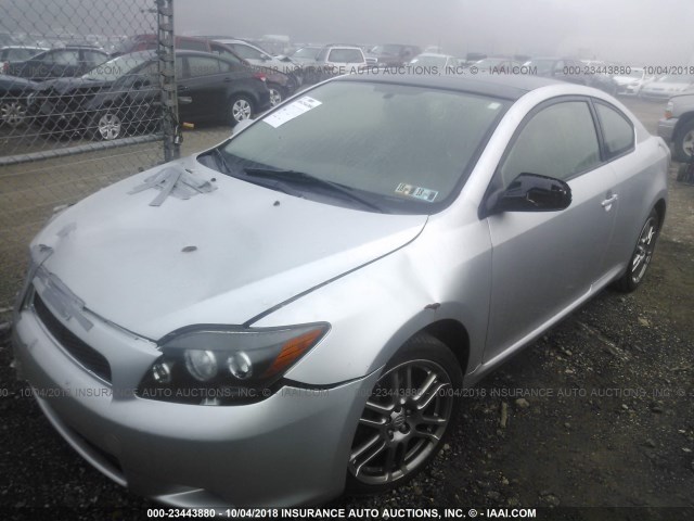 JTKDE167780257691 - 2008 TOYOTA SCION TC 银色 照片 2