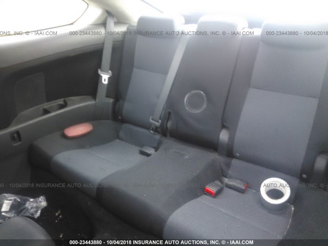 JTKDE167780257691 - 2008 TOYOTA SCION TC 银色 照片 8