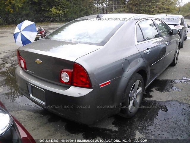1G1ZC5E09CF260346 - 2012 CHEVROLET MALIBU 1LT BROWN photo 4