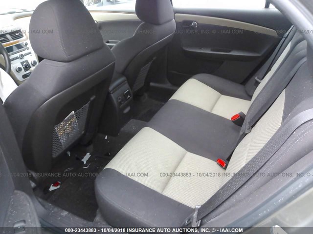 1G1ZC5E09CF260346 - 2012 CHEVROLET MALIBU 1LT BROWN photo 8