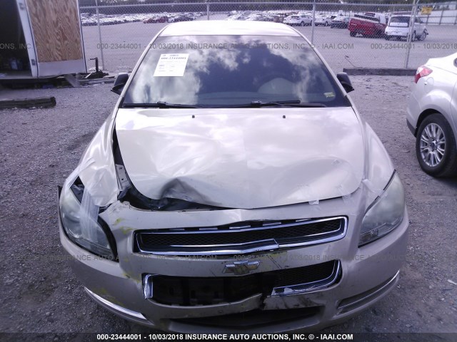 1G1ZG57B694233242 - 2009 CHEVROLET MALIBU LS ოქროსფერი ფოტო 6