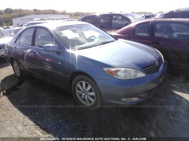 4T1BE30K63U665877 - 2003 TOYOTA CAMRY LE/XLE/SE Light Blue photo 1