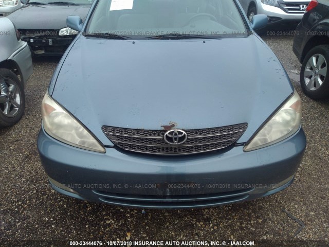 4T1BE30K63U665877 - 2003 TOYOTA CAMRY LE/XLE/SE Light Blue photo 6