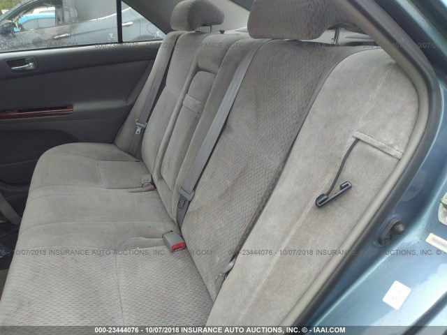 4T1BE30K63U665877 - 2003 TOYOTA CAMRY LE/XLE/SE Light Blue photo 8