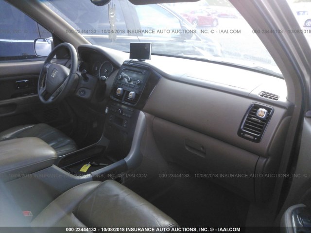 5FNYF18537B017149 - 2007 HONDA PILOT TAN photo 5