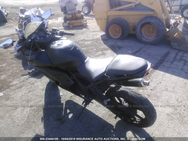 JKAEXMJ158DA11948 - 2008 KAWASAKI EX250 J BLACK photo 3